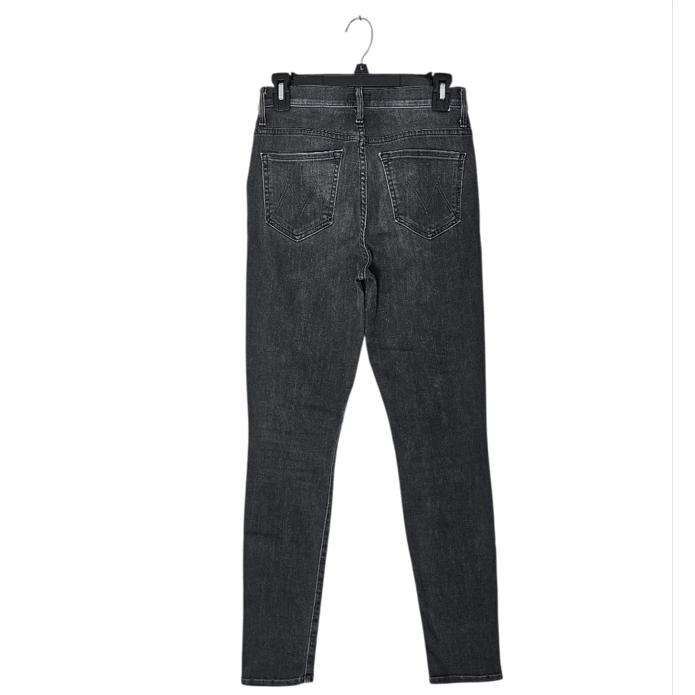MOTHER The Swooner High Rise Skinny Ankle One Last Time Gray Jeans‎ 27 Preowned